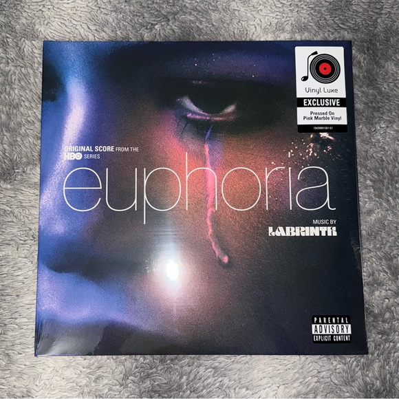 EUPHORIA LABRINTH VINYL LUXE EXCLUSIVE PINK MARBLE VINYL - Picture 1 of 3
